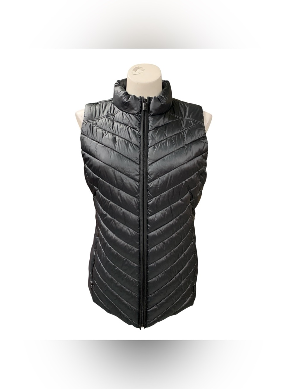 Calvin Klein Black Quilted Puffer Vest Size M